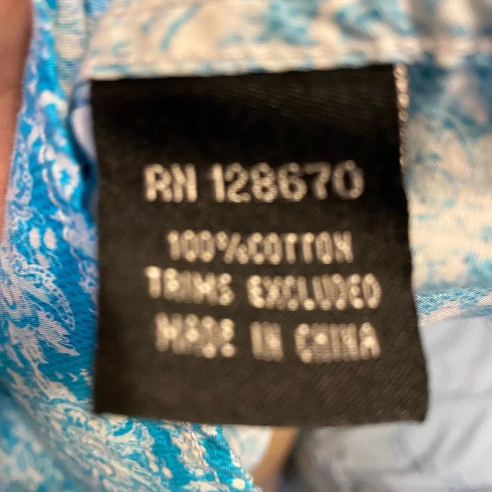 Cowgirl Hardware Western Shirt Turquoise - Picture 5 of 5